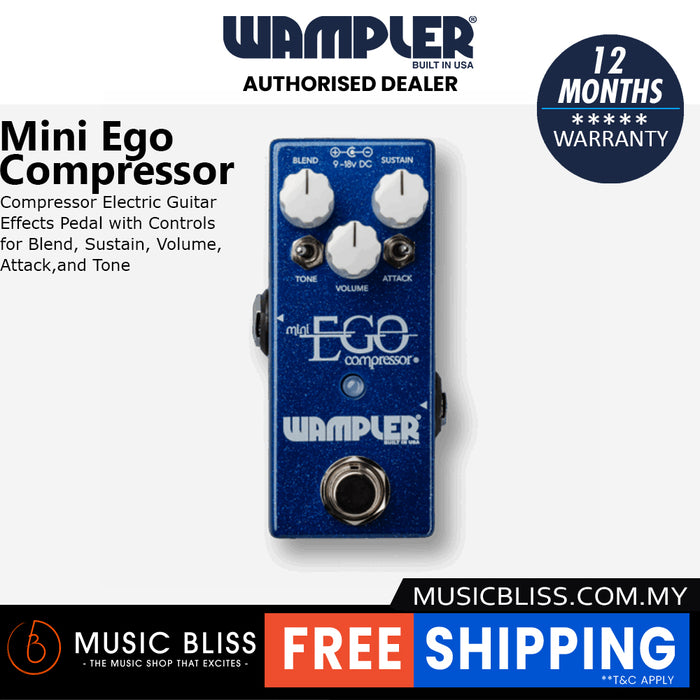 Wampler Mini Ego Compressor Effects Pedal