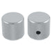 ALLPARTS MK-0115-010 Metal Barrel Knobs - Chrome (Pack of 2) - Music Bliss Malaysia