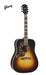 GIBSON HUMMINGBIRD STANDARD LEFT-HANDED ACOUSTIC-ELECTRIC GUITAR - VINTAGE SUNBURST - Music Bliss Malaysia