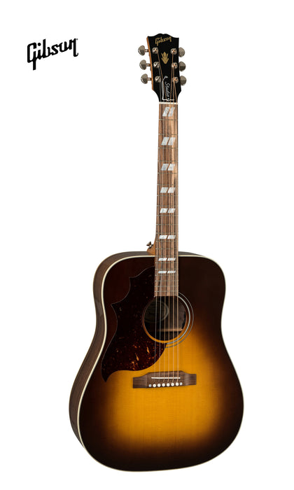 GIBSON HUMMINGBIRD STUDIO WALNUT LEFT-HANDED ACOUSTIC-ELECTRIC GUITAR - WALNUT BURST - Music Bliss Malaysia