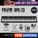 NUX NPK-20 88-Key Portable Digital Piano - Black - Music Bliss Malaysia