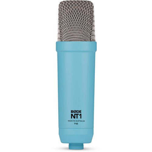 Rode NT1 Signature Series Condenser Microphone with SM6 Shockmount and Pop Filter - Blue
