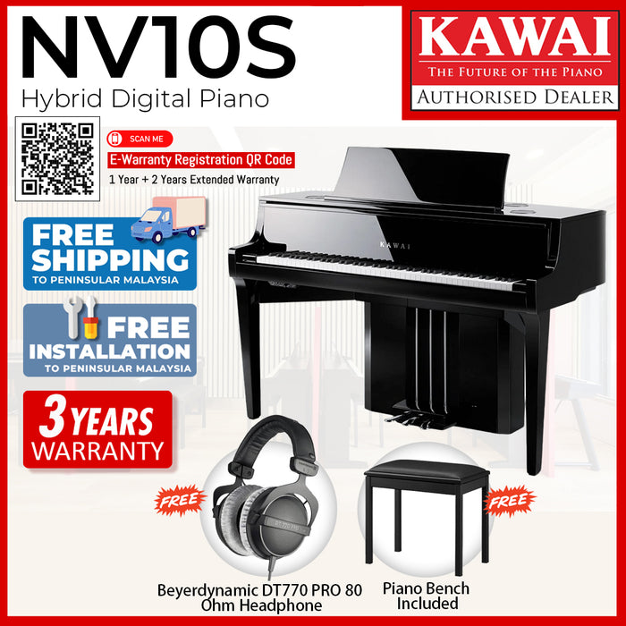 Kawai Novus NV10S Hybrid Digital Piano