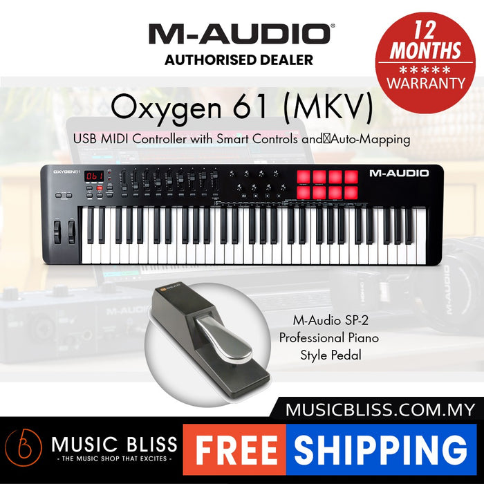 M-Audio Oxygen 61 MKV 61-key MIDI Controller Keyboard