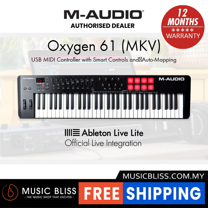 M-Audio Oxygen 61 MKV 61-key MIDI Controller Keyboard