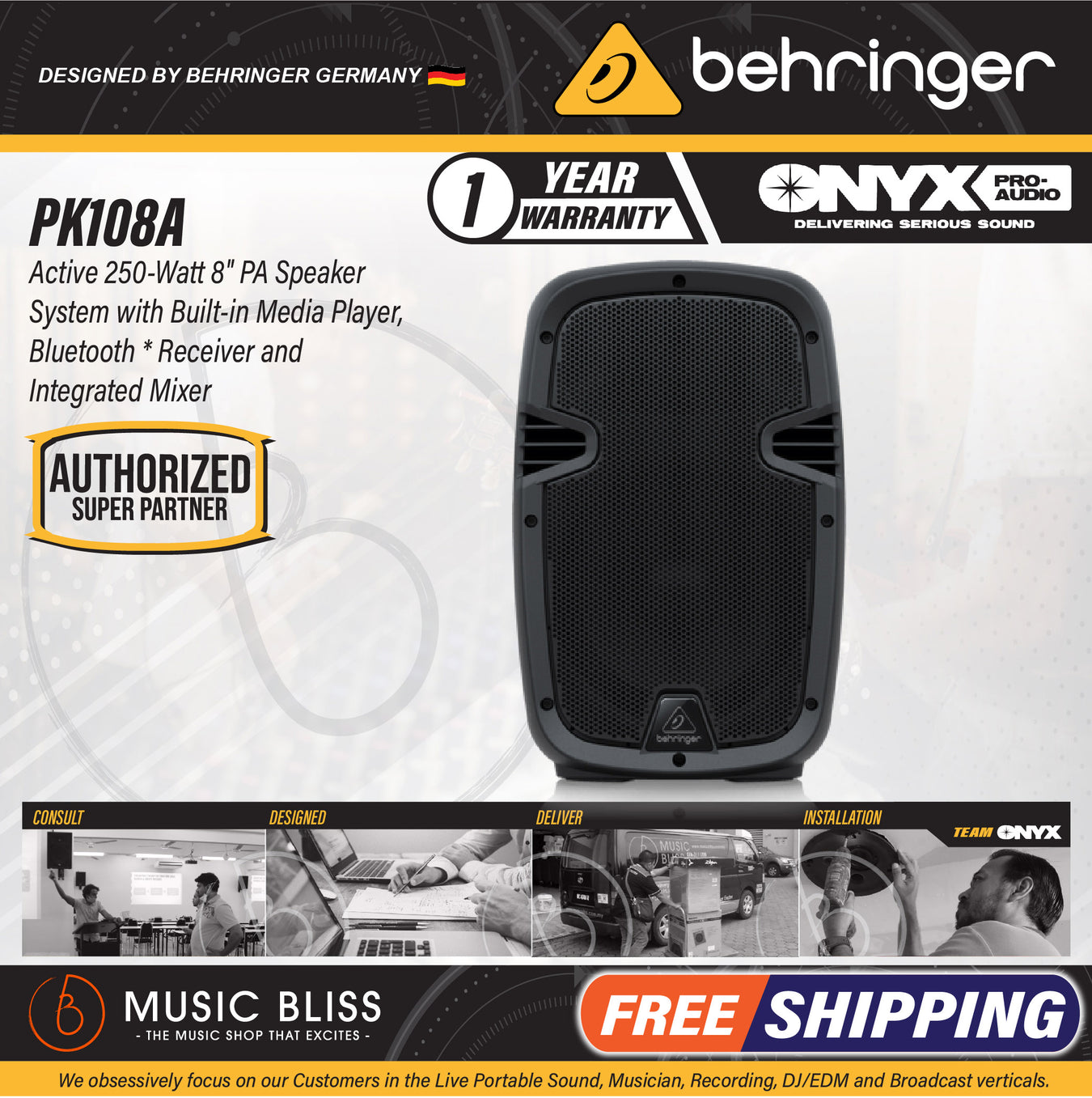 Onyx Portable PA Systems