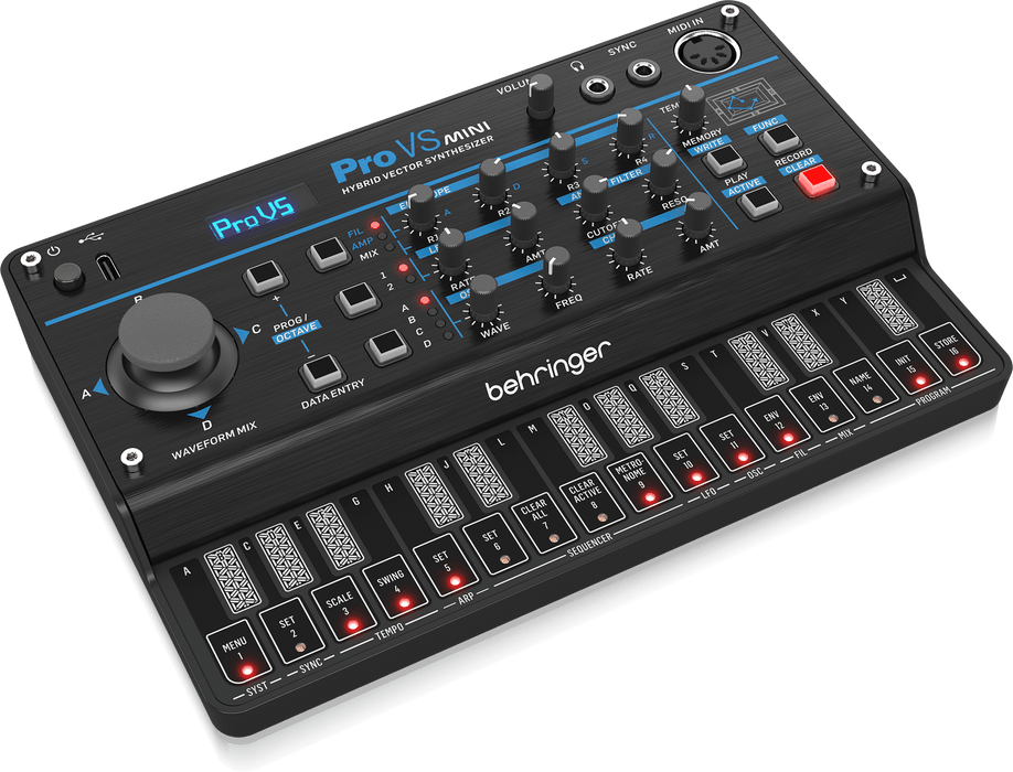 Behringer Pro VS Mini Hybrid Vector Synthesizer - Music Bliss Malaysia