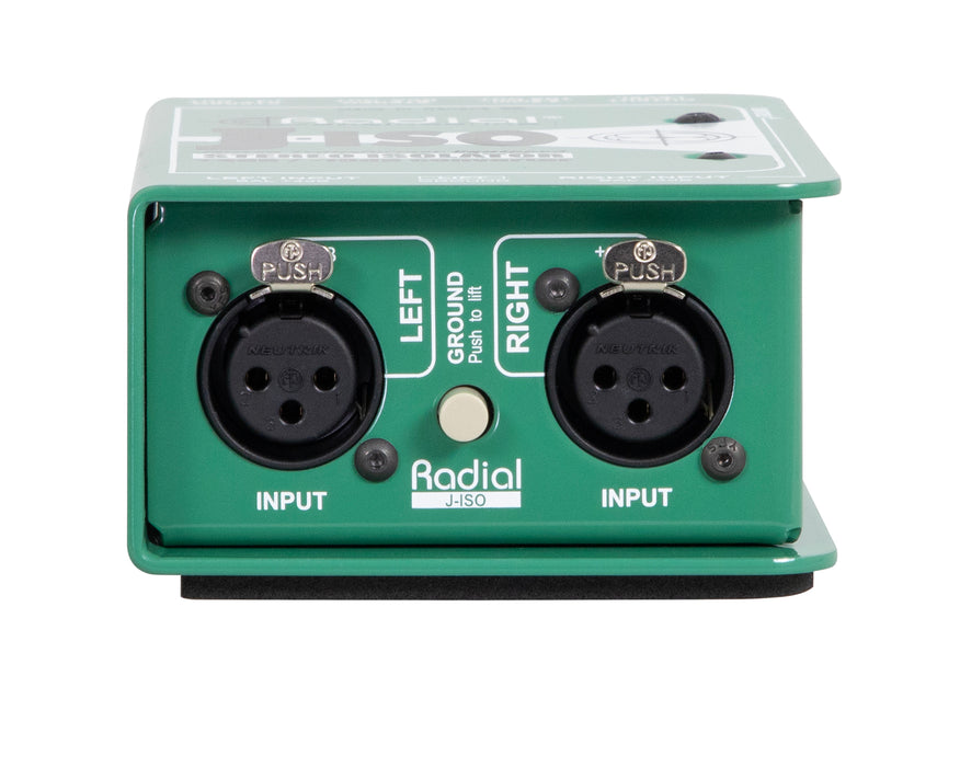 Radial Engineering J-Iso Stereo +4dB to -10dB converter - Music Bliss Malaysia