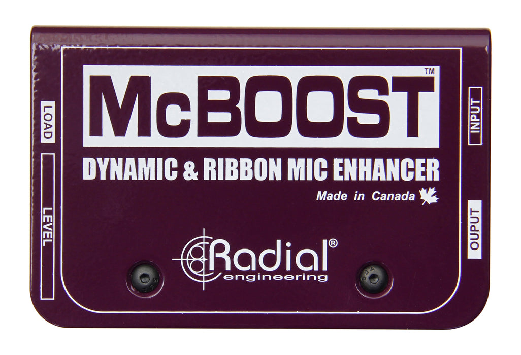 Radial Engineering McBoost Mic Signal Booster - Music Bliss Malaysia