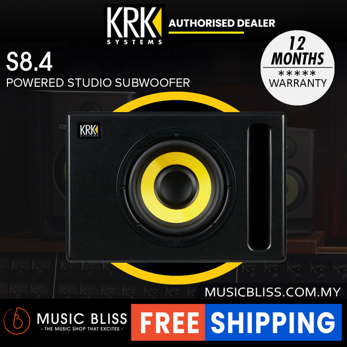 KRK S8.4 8" Powered Studio Subwoofer