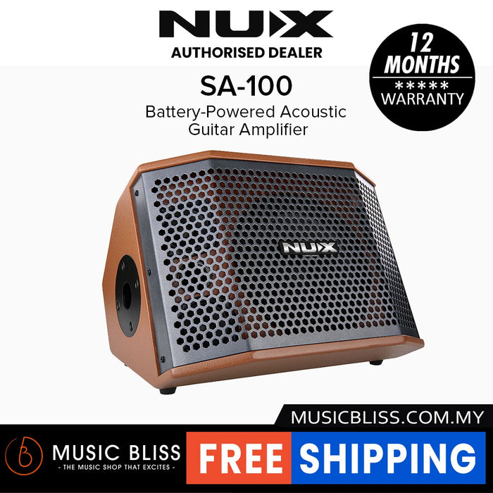 NUX SA-100 Battery-Powered Acoustic Guitar Amplifier