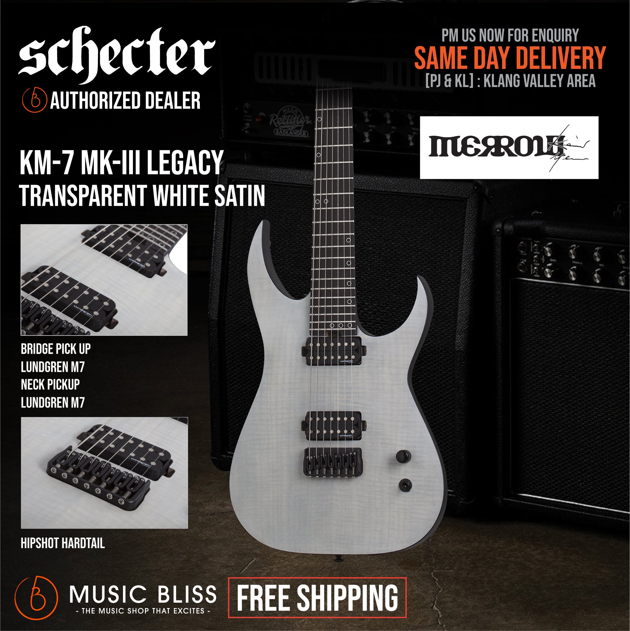 Schecter Keith Merrow KM-7 MK-III Legacy 7-string Electric Guitar