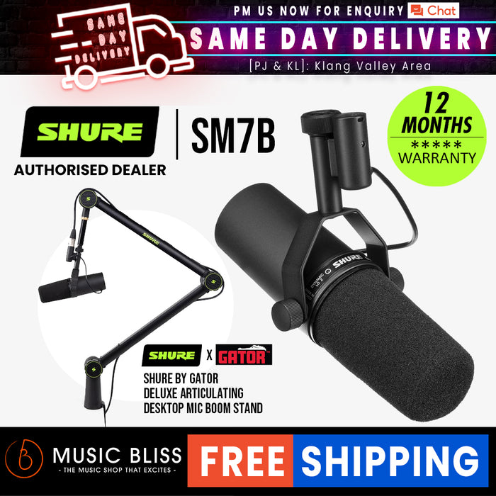 Shure SM7B Dynamic Vocal Microphone