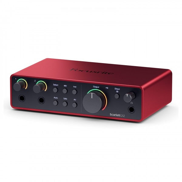 Focusrite Scarlett 2i2 4th Gen USB Audio Interface - Music Bliss Malaysia