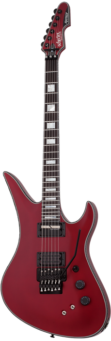 Schecter Avenger FR-S Special Edition Electric Guitar - Candy Apple Red - Music Bliss Malaysia