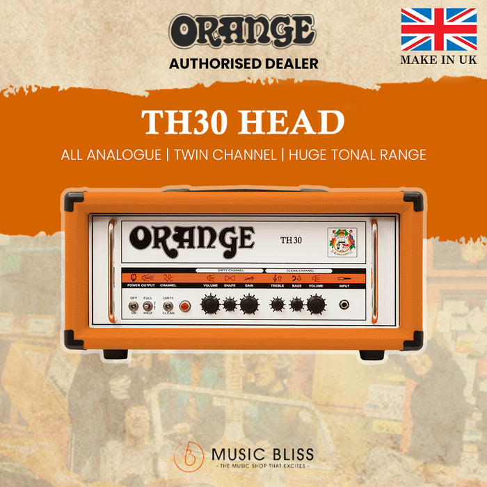 Orange TH30H 30-watt 2-channel Tube Head