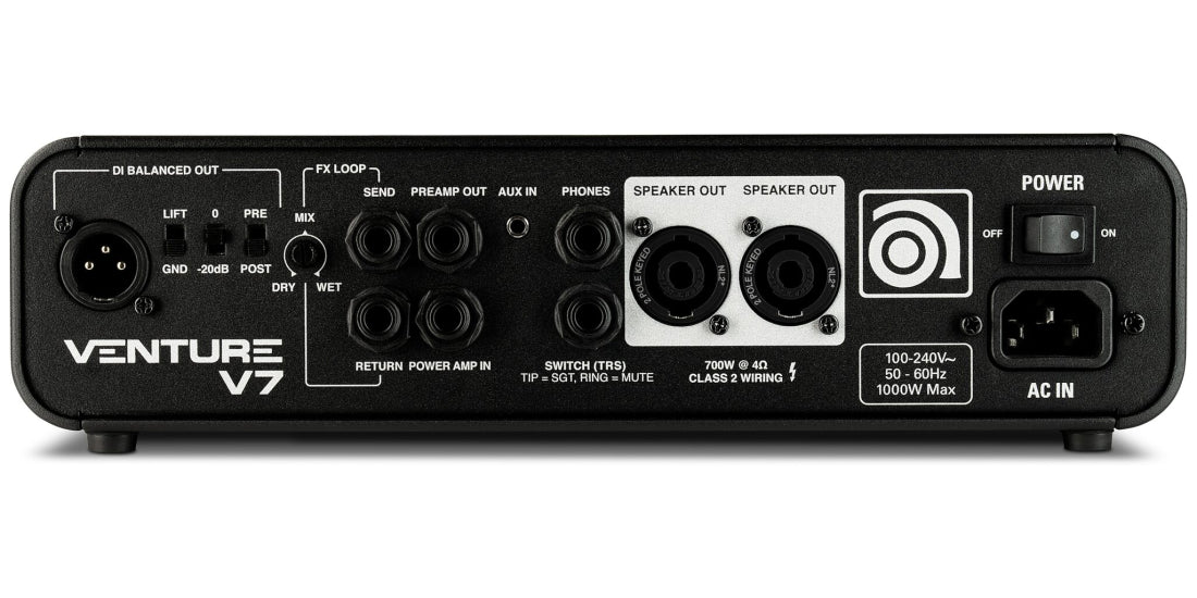 Ampeg Venture V7 700-watt Bass Amp Head