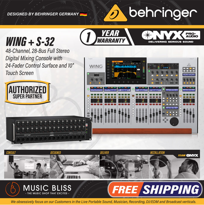 Behringer WING 48-channel Digital Mixer