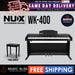 NUX WK-400 88-Key Digital Piano Full Weighted Keys Hammer Action Pianos with Piano Bench - Music Bliss Malaysia