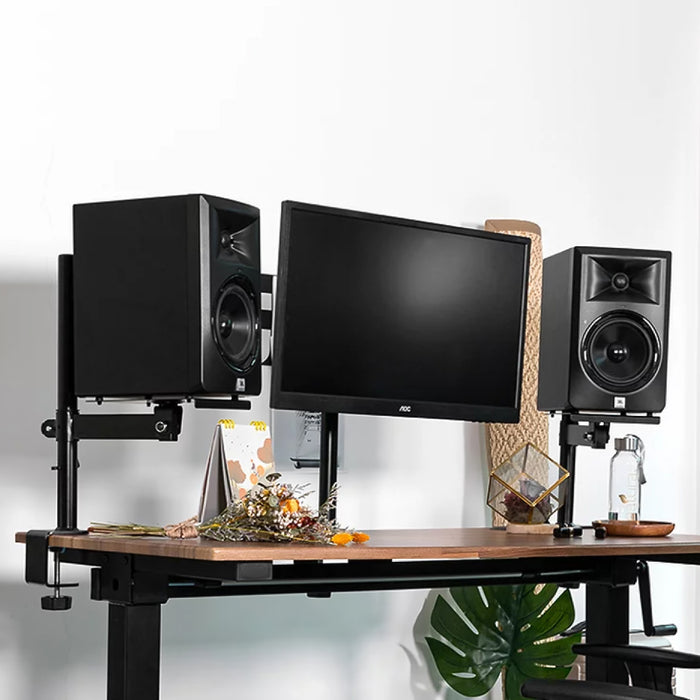 Wavebone Gemini Monitor Stand with Clamp Design - Music Bliss Malaysia