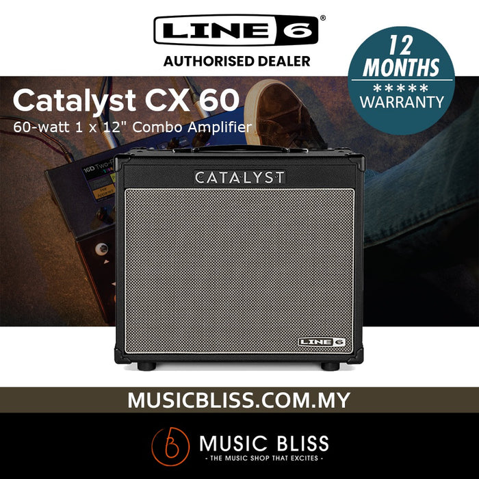 Line 6 Catalyst CX 60 60-watt 1 x 12" Combo Amplifier