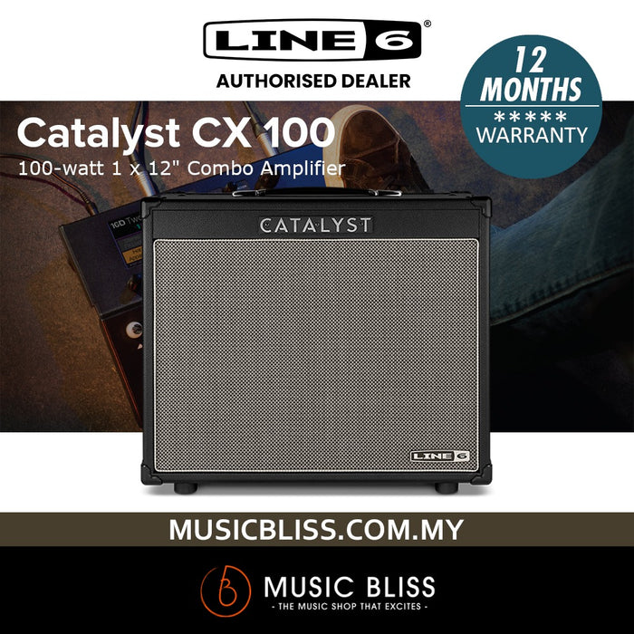 Line 6 Catalyst CX 100 100-watt 1 x 12" Combo Amplifier