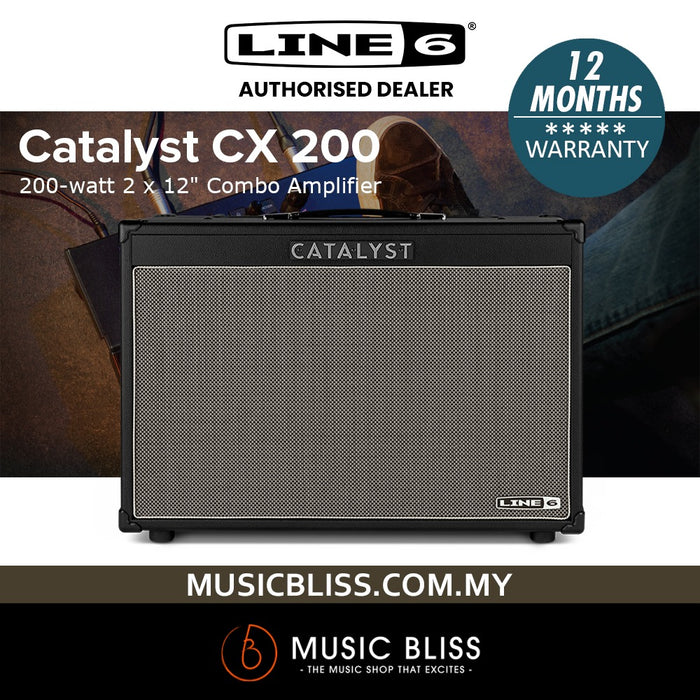 Line 6 Catalyst CX 200 200-watt 2 x 12" Combo Amplifier