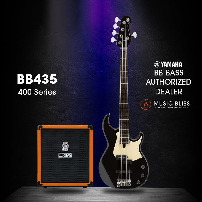 Yamaha BB435 5-string Electric Bass Guitar - Black