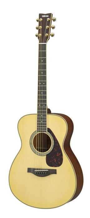 Yamaha LS6M ARE Concert Acoustic-Electric Guitar with FREE Hard Bag Package - Natural