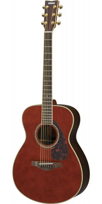 Yamaha LS6 ARE Concert Acoustic-Electric Guitar with FREE Hard Bag Package - Natural