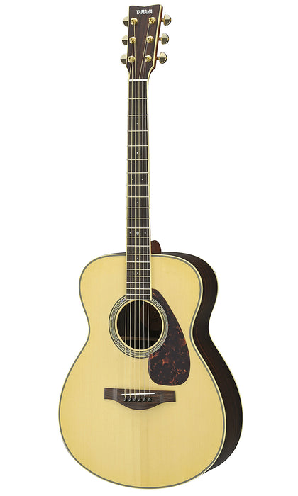 Yamaha LS6 ARE Concert Acoustic-Electric Guitar with FREE Hard Bag Package - Natural