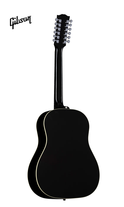 GIBSON J-45 STANDARD 12-STRING LEFT-HANDED ACOUSTIC-ELECTRIC GUITAR - VINTAGE SUNBURST - Music Bliss Malaysia