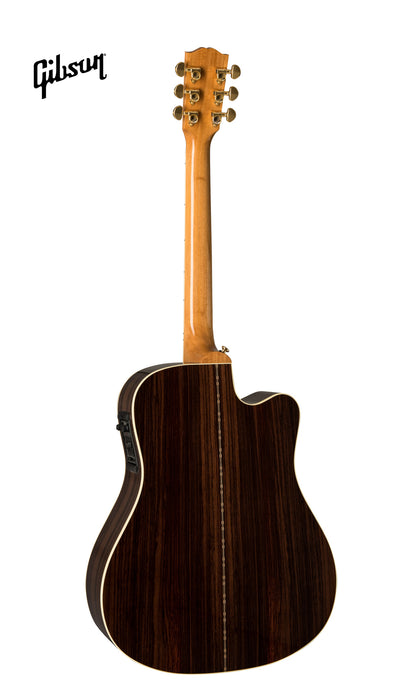 GIBSON SONGWRITER STANDARD EC ROSEWOOD LEFT-HANDED ACOUSTIC-ELECTRIC GUITAR - ANTIQUE NATURAL - Music Bliss Malaysia