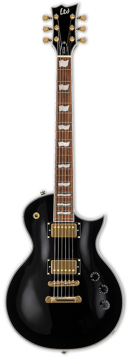 ESP LTD EC-256 Electric Guitar - Black - Music Bliss Malaysia