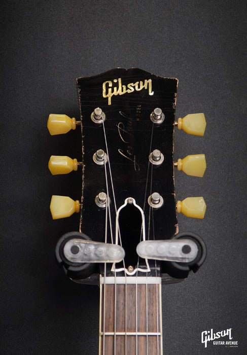 GIBSON 1958 LES PAUL STANDARD HEAVY AGED - EBONY - Music Bliss Malaysia