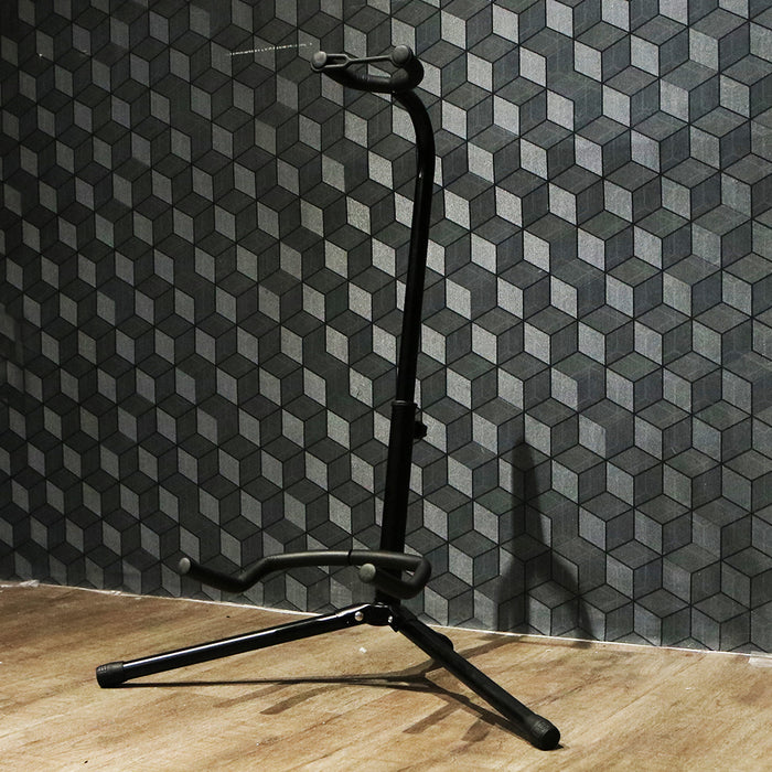 Bullet Groove Single Guitar Stand, Single Guitar Stand for Acoustic, Electric, Bass Guitars, Best Budget Durable Guitar Single Stand Malaysia - Music Bliss Malaysia