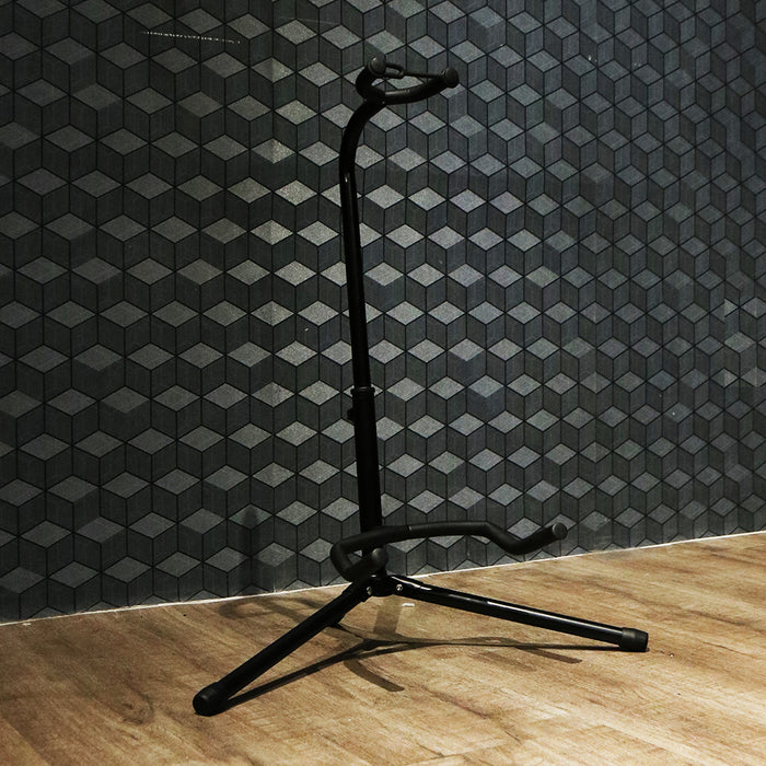 Bullet Groove Single Guitar Stand, Single Guitar Stand for Acoustic, Electric, Bass Guitars, Best Budget Durable Guitar Single Stand Malaysia - Music Bliss Malaysia