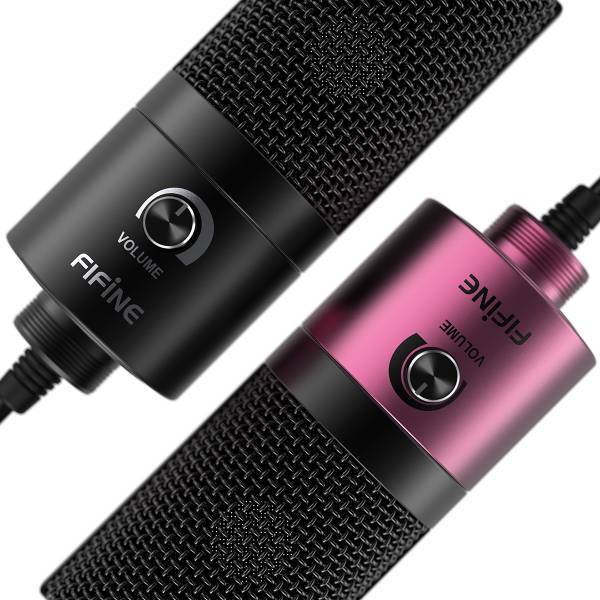 FIFINE K669 USB Microphone, Metal Condenser Recording Microphone for MAC or  Windows, Studio Recordings, Voice Overs, Streaming Broadcast and   Videos, Zoom, Google Meet, Skype Online Meetings & Online Calls