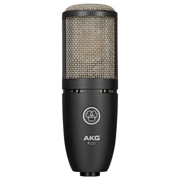 AKG P220 Large-diaphragm Condenser Microphone (P-220 / P 220) *Crazy Sales Promotion* - Music Bliss Malaysia