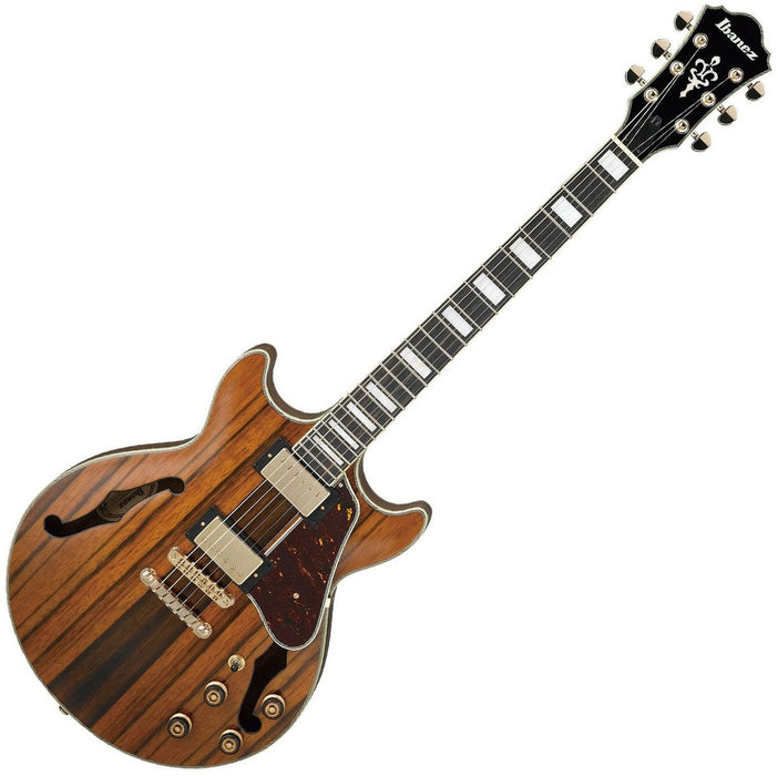 Ibanez Artcore Expressionist AM93ME Semi-Hollow Electric Guitar - Natural - Music Bliss Malaysia