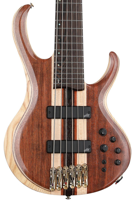 Ibanez Premium BTB1836 Bass Guitar - Natural Shadow Low Gloss - Music Bliss Malaysia