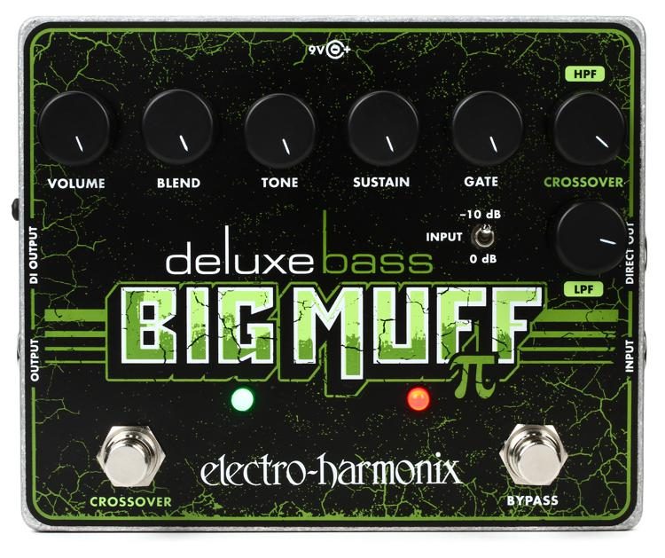 Electro Harmonix Deluxe Bass Big Muff Pi Bass Fuzz Effects Pedal