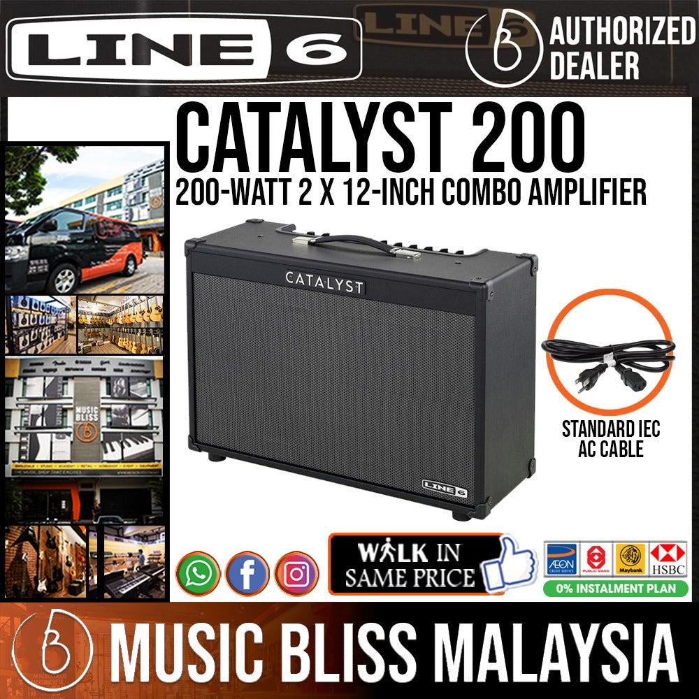 LINE 6 AMP CATALYST 2X12 200 WATT AMPLIFIER