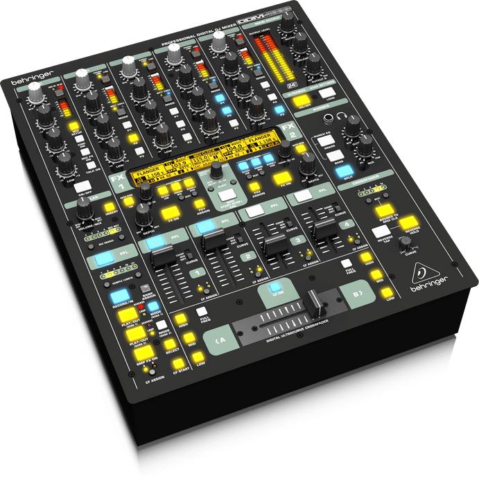 Behringer DDM4000 5-channel Digital DJ Mixer (DDM-4000 / DDM 4000) - Music Bliss Malaysia