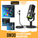 MAONO DM30 USB RGB Gaming Microphone Computer Mic with Mic Gain and RGB Lighting for PC/Phone/Recording/Live Streaming - Music Bliss Malaysia