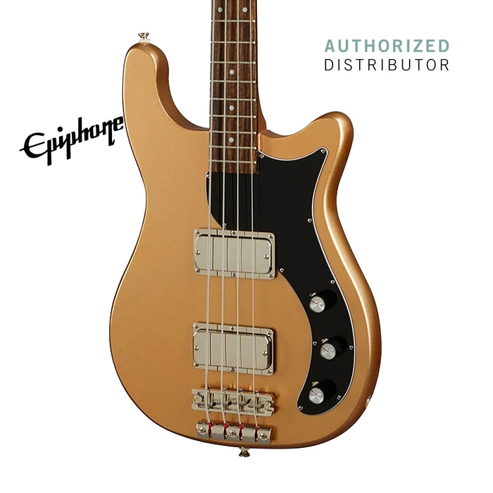 Epiphone Embassy Bass Guitar - Smoked Almond Metallic - Music Bliss Malaysia