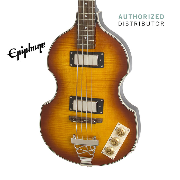 Epiphone Viola Bass Guitar - Vintage Sunburst - Music Bliss Malaysia