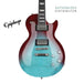 Epiphone Les Paul Modern Figured Electric Guitar - Blueberry Fade - Music Bliss Malaysia