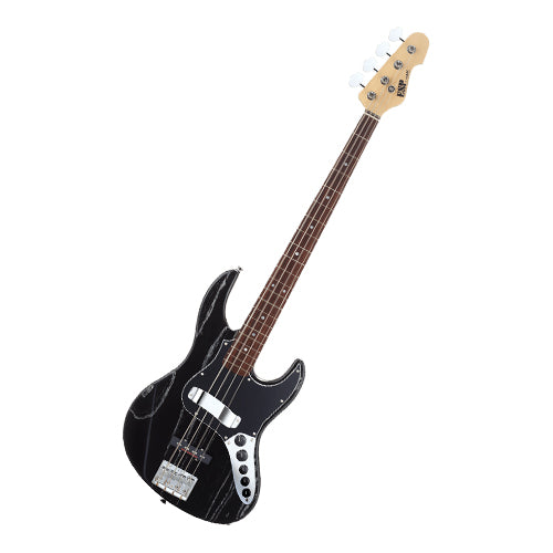 ESP Amaze-AS/R Electric Bass Guitar - Black | Music Bliss Malaysia