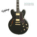 Epiphone Sheraton-II Pro Semi-Hollowbody Electric Guitar - Ebony - Music Bliss Malaysia